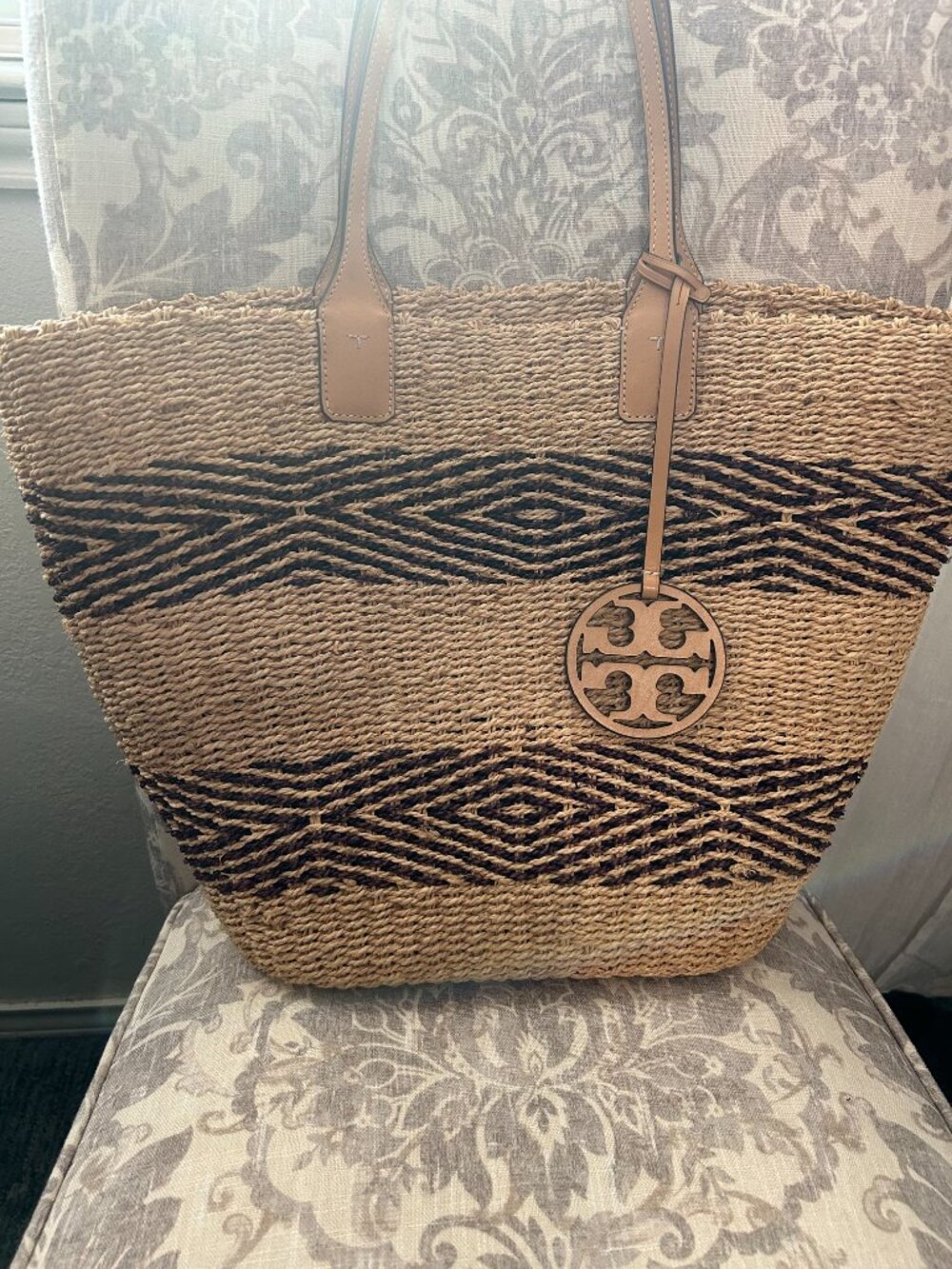 Tory Burch Straw Tote